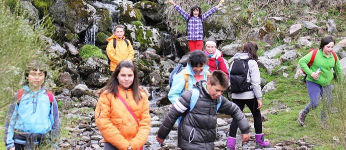 De ruta por las Cuencas, con los alumnos del Colegio Casimiro Sainz de Matamorosa