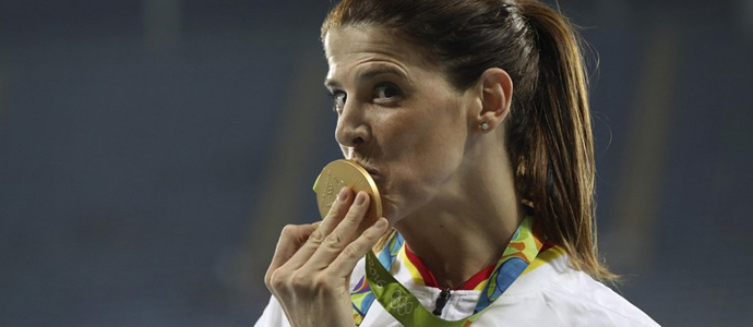 Ruth Beitia dice adis