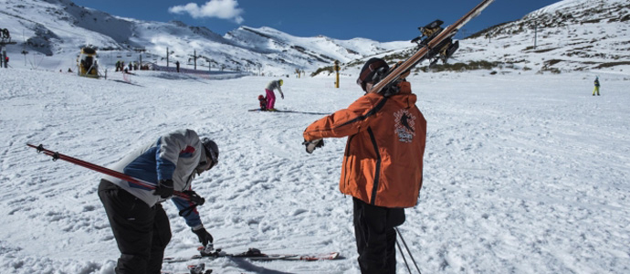 Sbado y domingo de nieve y sol en Alto Campoo