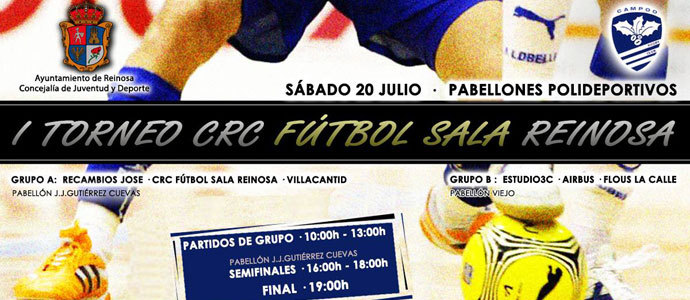 Este sbado se celebra el I Torneo CRC Ftbol Sala Reinosa