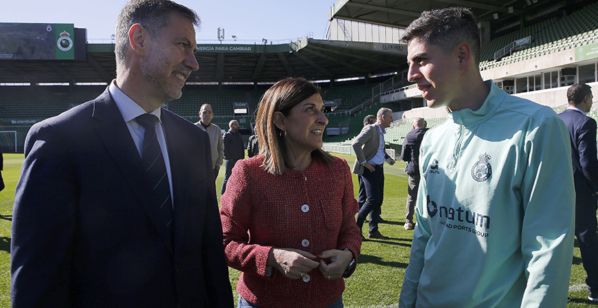 'Sabe a norte, sabe a ganar', la nueva campaa del Gobierno y Racing para promocionar los productos de Cantabria