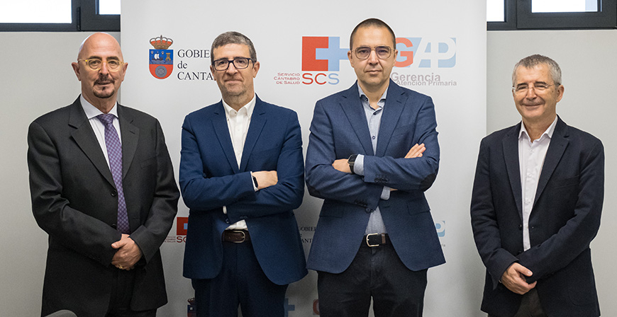 Salud presenta al nuevo gerente de Valdecilla, Flix Rubial, y al de Atencin Primaria del SCS, Jos Mara Prez Ramos