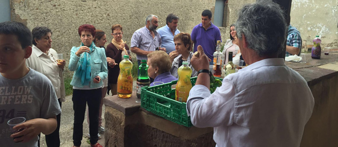 San Martn de Hoyos festej a San Antonio