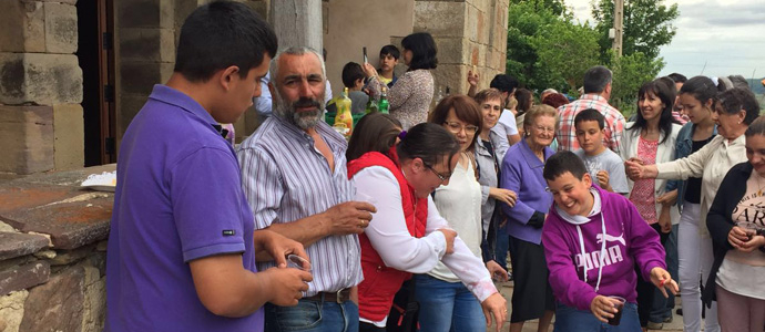 San Martn de Hoyos festej a San Antonio
