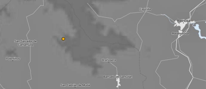 San Salvador de Cantamuda, epicentro de un sesmo de 2.6 grados