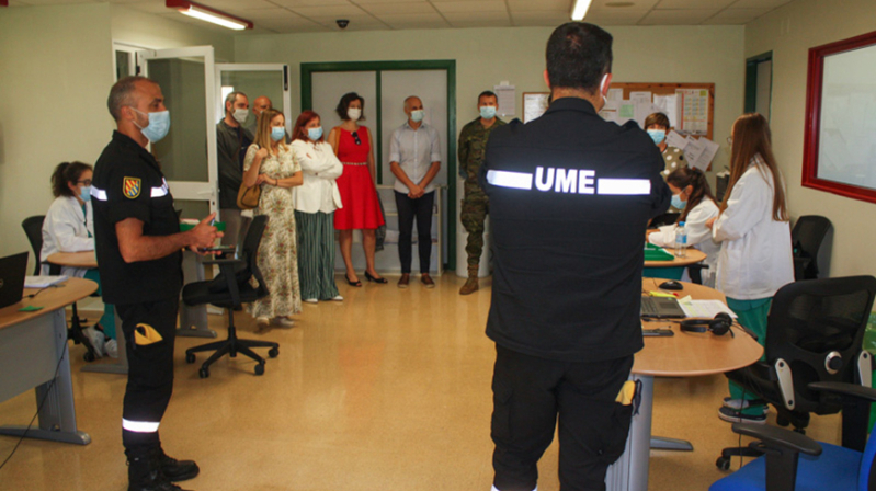 Sanidad y la UME planifican la colaboracin de los rastreadores militares en Cantabria