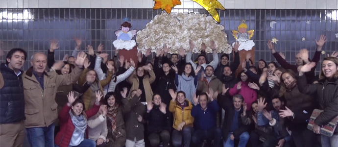 El Sanjo felicita la Navidad a golpe de rock and roll