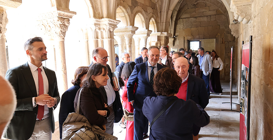 Santa Mar�a la Real acoge una exposici�n conmemorativa por el 40 aniversario de las Escuelas Taller