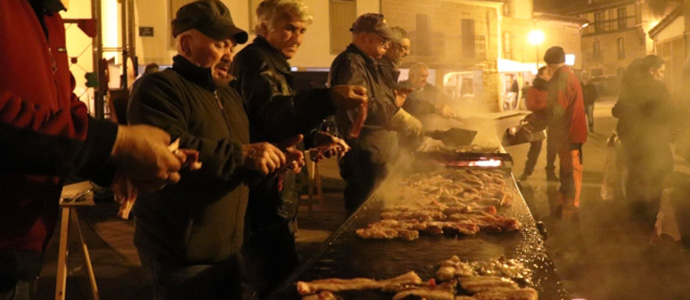 Santa Mara de Valverde acoge este mircoles la XIV Fiesta de la Matanza de Valderredible