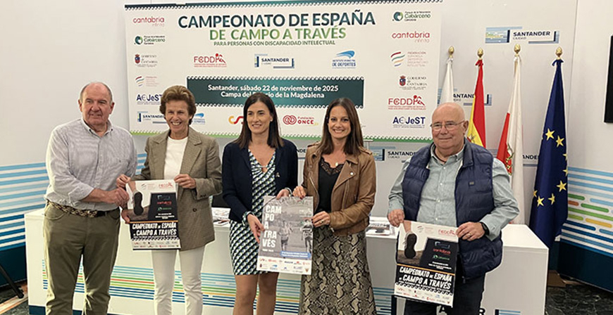 Santander acoger el Campeonato de Espaa de Campo a Travs para personas con Discapacidad Intelectual