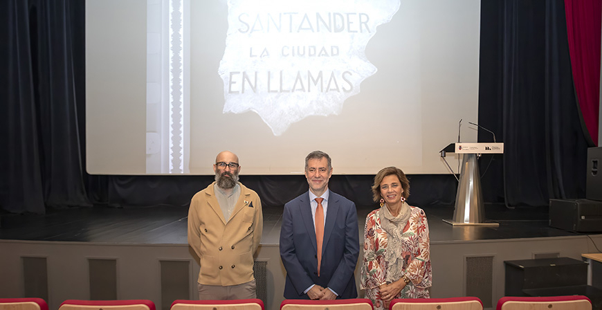 'Santander, la ciudad en llamas', el primer largometraje restaurado por la consejer�a de Cultura 