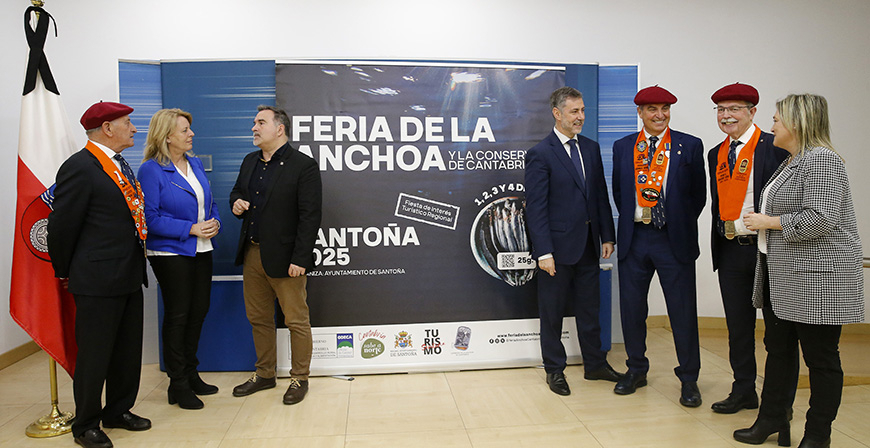 Santoa celebra del 1 al 4 de mayo la XXV Feria de la Anchoa y la Conserva de Cantabria