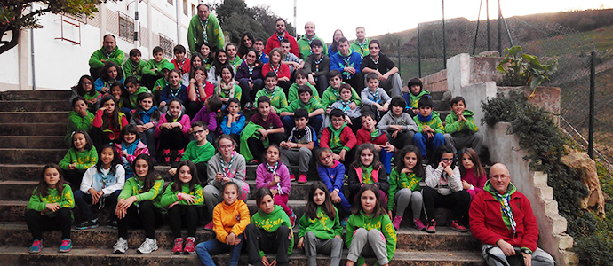 Los scouts celebraron su tradicional convivencia de Navidad
