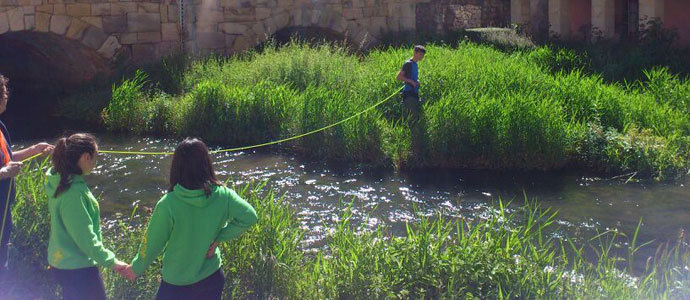 Los scouts inspeccionan el Ebro