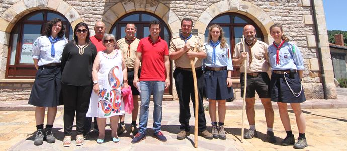 Los scouts toman Valdeprado del Ro