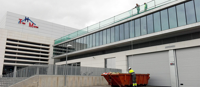 El SCS inicia las obras para eliminar las goteras del Hospital Tres Mares