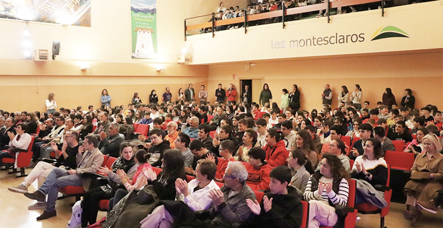 Sebastin lvaro, Benjamn Prado o el Juez Calatayud protagonizarn la IX Primavera Cultural del IES Montesclaros