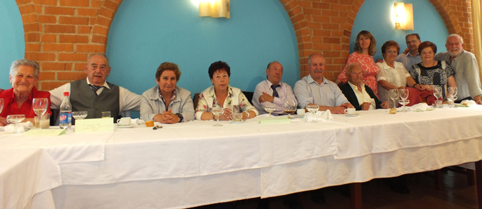  La sede de UNATE en Reinosa clausura el curso con una comida de hermandad