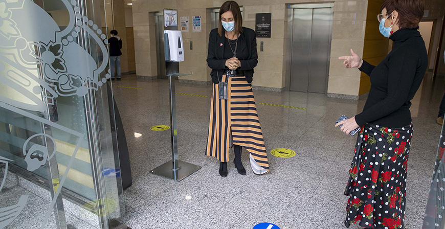 Las sedes administrativas del Gobierno de Cantabria se preparan para la llegada de los ciudadanos