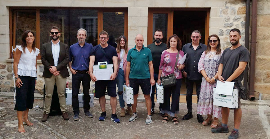 La segoviana Marisol de Marcos se alza con el primer premio del XXI Certamen de Pintura de Aguilar de Campoo, dotado con 1.400 euros