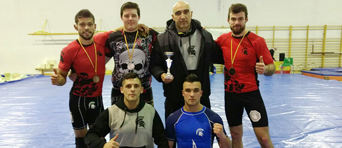 El Club de Lucha Esparta logra el segundo puesto por equipos en Burgos