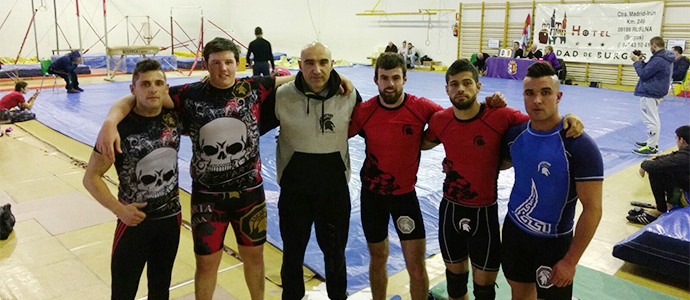 El Club de Lucha Esparta logra el segundo puesto por equipos en Burgos