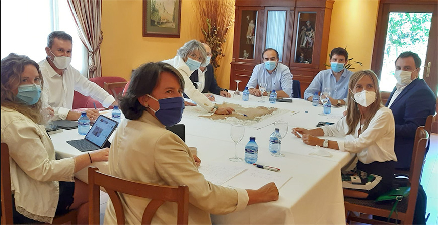 Los senadores del PP se renen para analizar la situacin de la A-73 entre Burgos-Aguilar