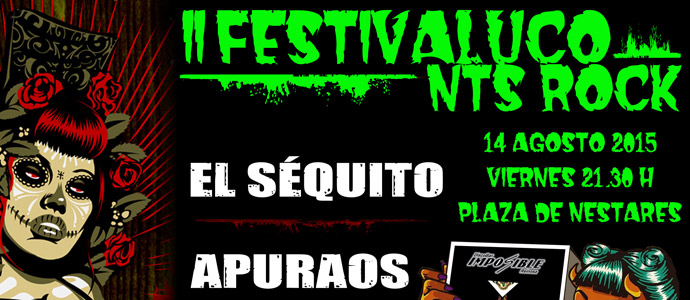 El Squito, Apuraos, Carburo y Simiosis, esta noche en el II Festivaluco