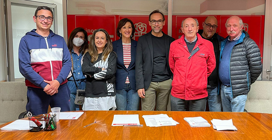 Sergio Balbontn, reelegido secretario general del PSOE de Reinosa con el apoyo del 82% de la militancia