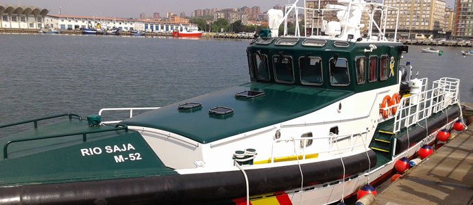 El Servicio Martimo de la Guardia Civil de Cantabria recibe una nueva patrullera