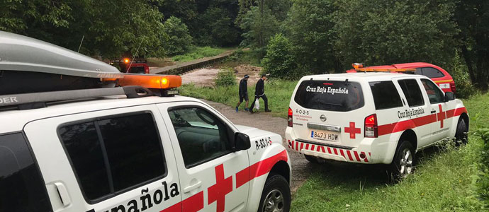 Los servicios de emergencia evacuan a 345 personas que acampaban en Rionansa 