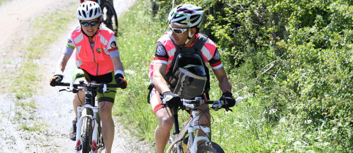 Setenta ciclistas tomaron la salida en IV Marcha BTT Campurriana de Naveda