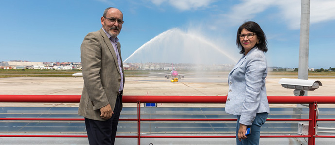 El Seve Ballesteros inaugura su nueva conexin con Katowice