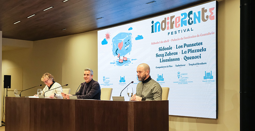 Sidonie, Los Punsetes y Sexy Zebras sern los cabezas de cartel del festival Indiferente