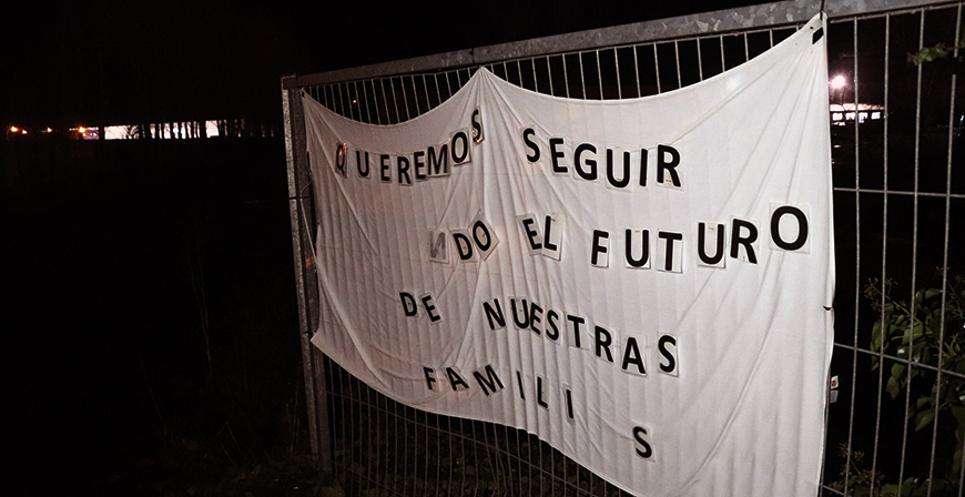 El silencio en la despedida a 53 aos de historia de una empresa campurriana 