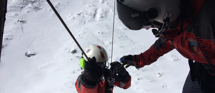 Simulacro de rescate en Alto Campoo