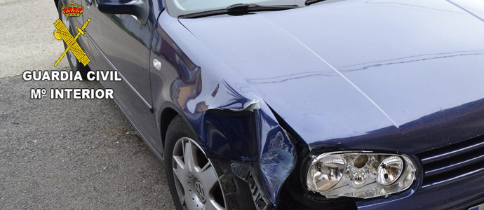 Simulan un accidente de trfico para encubrir a un amigo de su hijo