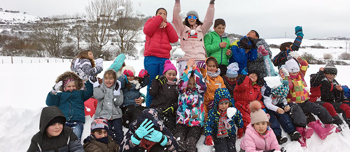 Sobresaliente en nieve