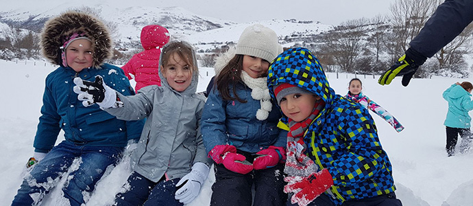 Sobresaliente en nieve
