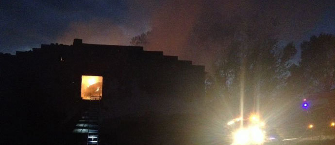 Sofocado el incendio de un pajar en Mata de Hoz
