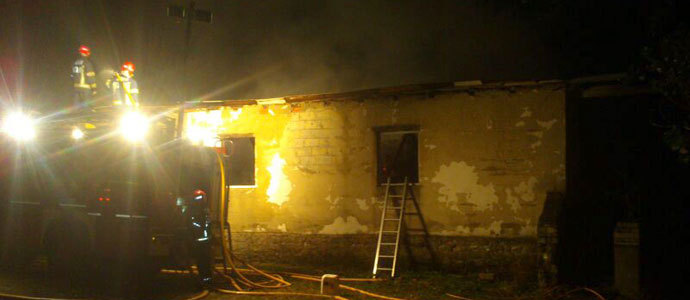 Sofocado el incendio de un pajar en Mata de Hoz