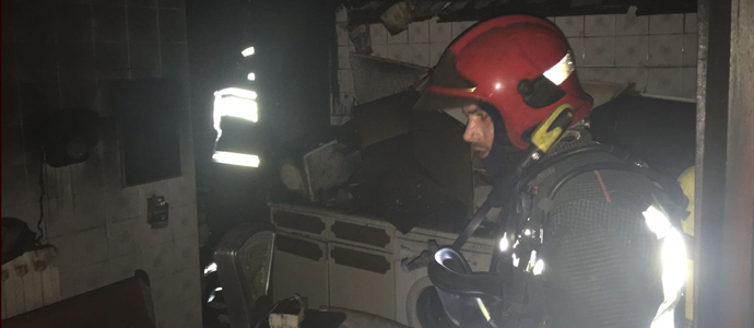 Sofocado un incendio en una vivienda de la calle Santa Ana de Reinosa