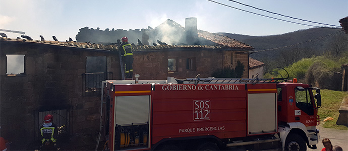 Sofocado un incendio en una vivienda de Cubillo de Ebro