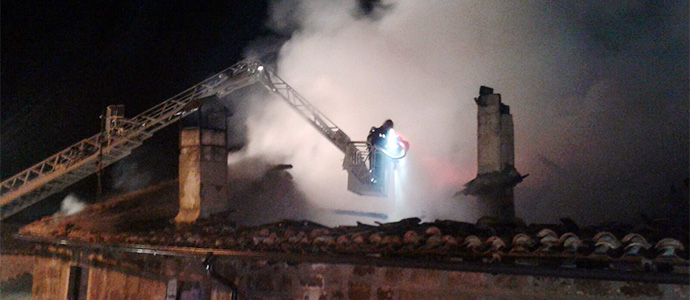 Sofocado un incendio en una vivienda de Cubillo de Ebro