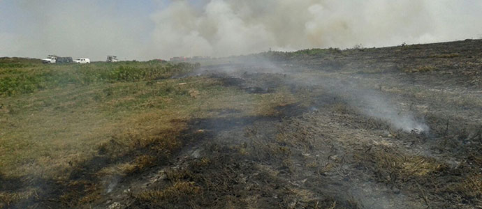 Sofocados dos incendios en el concejo de Los Riconchos