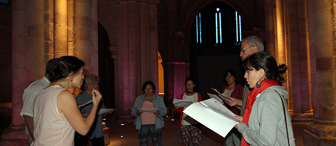 Los sonidos del romnico dan paso a la caligrafa medieval