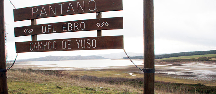Sube el nivel del Pantano del Ebro, aunque lo hace muy despacio