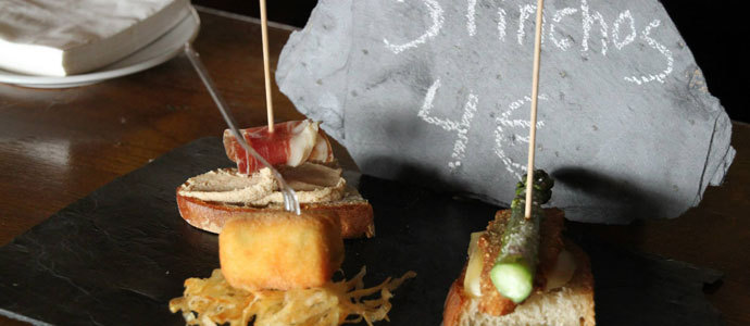 Los suculentos pinchos de La Cuchara del Camesa