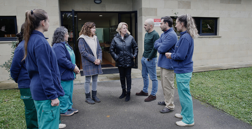 Susinos destaca la labor del Centro de Recuperacin de Fauna Silvestre de Cantabria como 