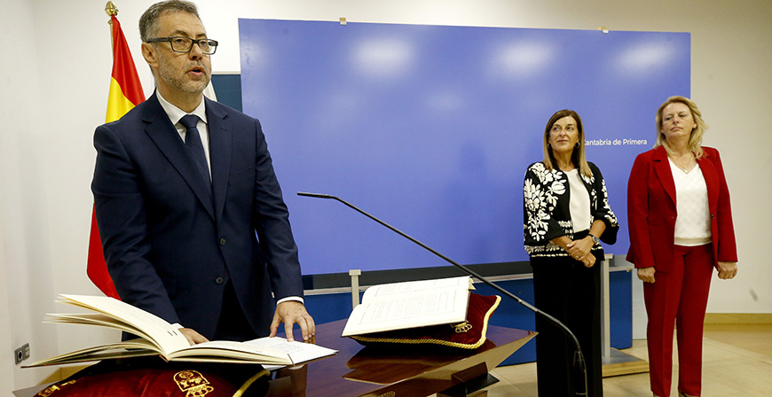 Susinos y Martnez Abad toman posesin al frente de las consejeras de Desarrollo Rural y de Cultura del Gobierno de Cantabria